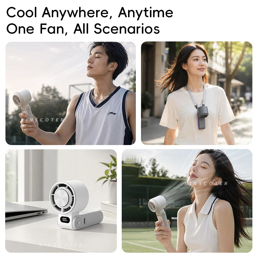 Handheld, neck-worn, or desk-side