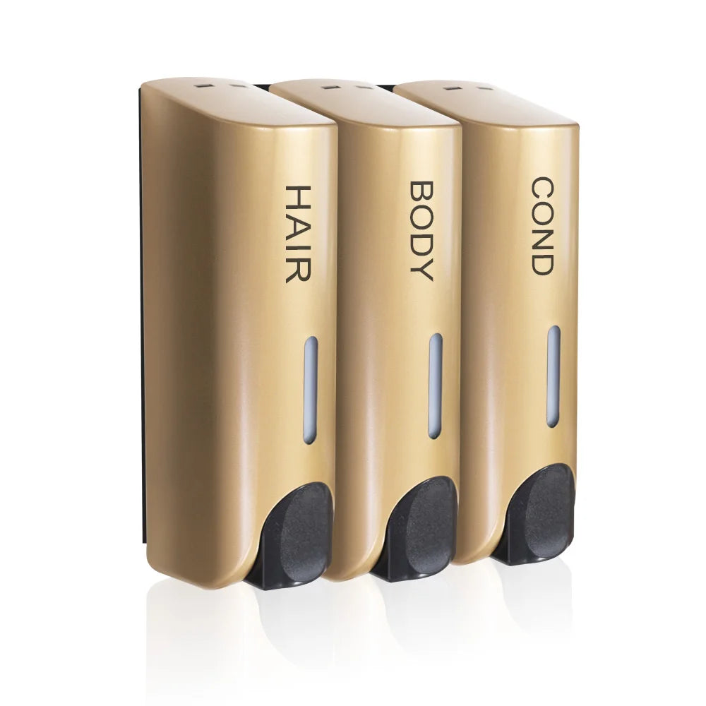 Wall-Mounted 350 ml Soap Dispenser – 1 to 3 Chambers