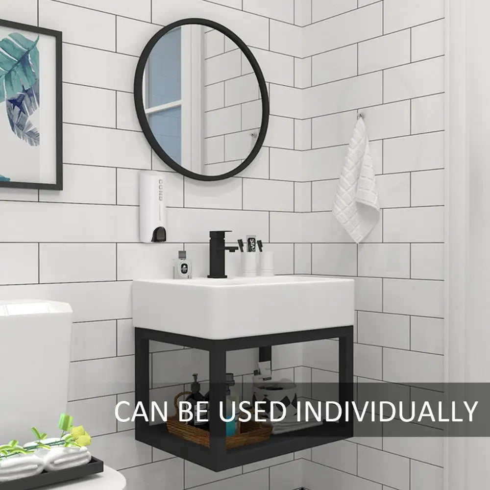 Wall-Mounted 350 ml Soap Dispenser – 1 to 3 Chambers