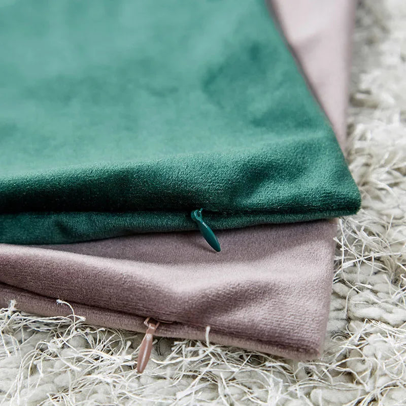Velvet Cushion Cover – Multiple Sizes & Colors