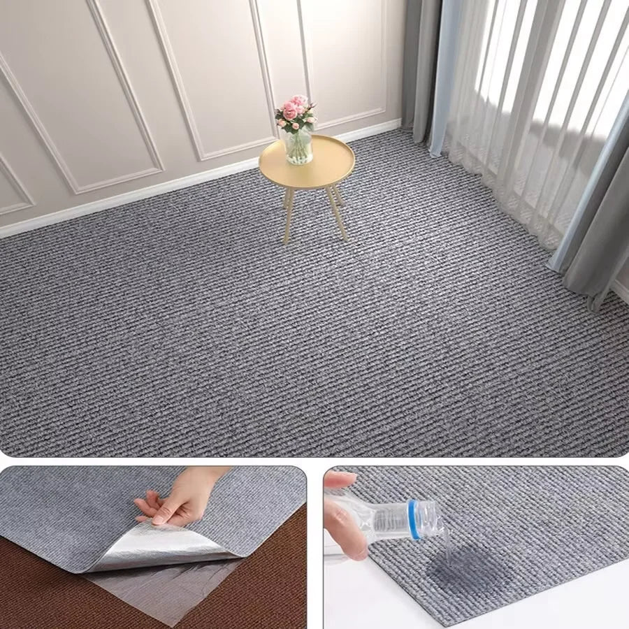 Large 40cm*3m Solid Color Protective Rug Suitable For Homes Bedrooms Living Rooms Offices Etc With A Thickened Design.