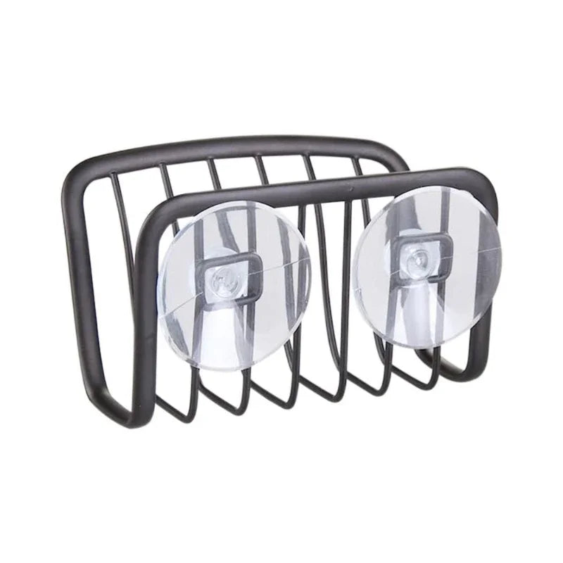 Stainless Steel Sink Sponge Rack – No-Drill Drain Holder