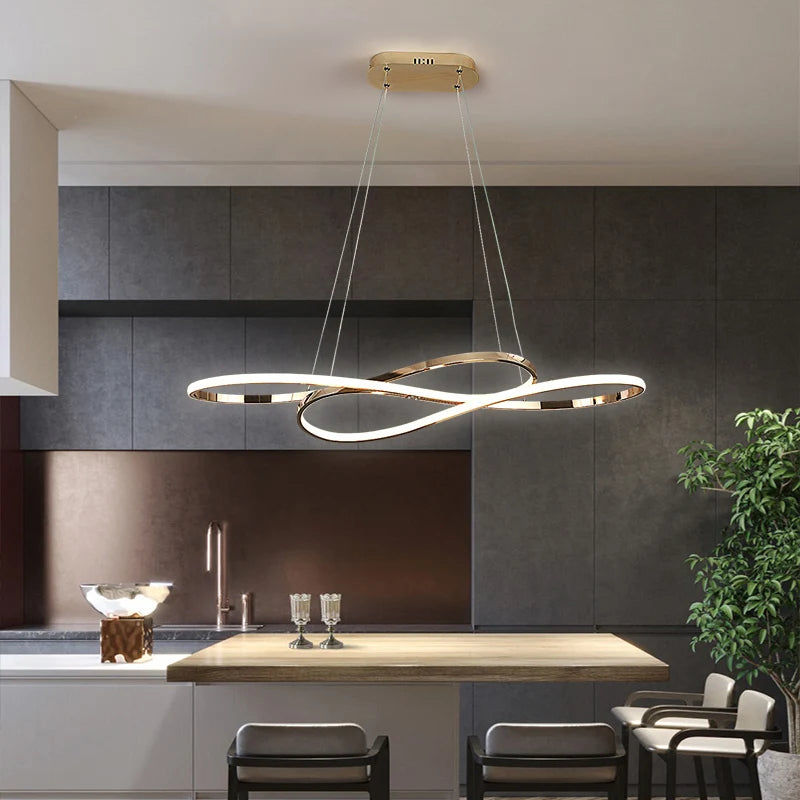 Modern LED Cord Pendant Light, 6 Styles
