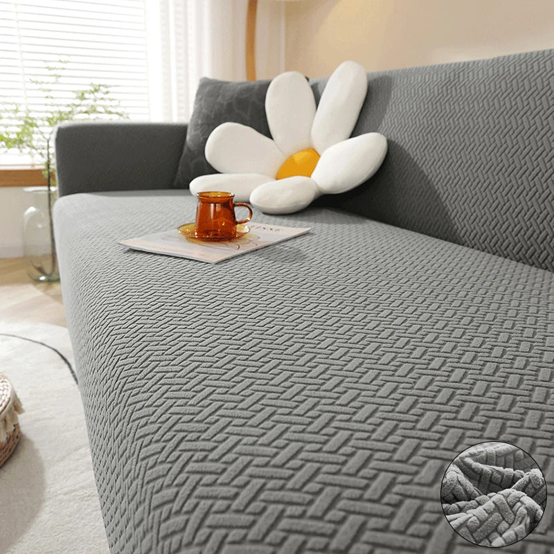 Jacquard Stretch Sofa Cover – 1–5 Seater