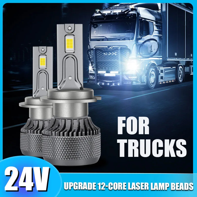 זוג נורות LED לרכב ולמשאית 12V/24V – מגוון בתי נורה