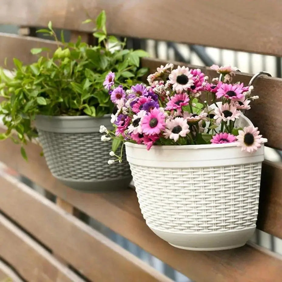 Rattan looks, resin practicality
