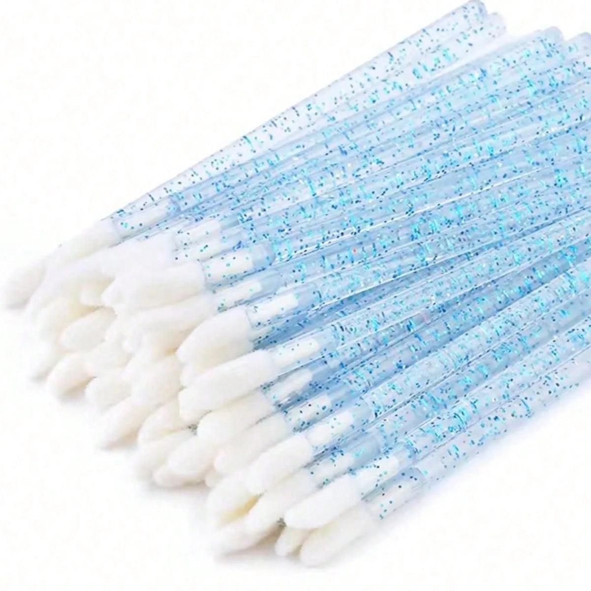 50Pcs Crystal Eyelashes Brush Comb Disposable Eye Lashes Extension Mascara Wands Makeup Professional Makeup Beauty Tool