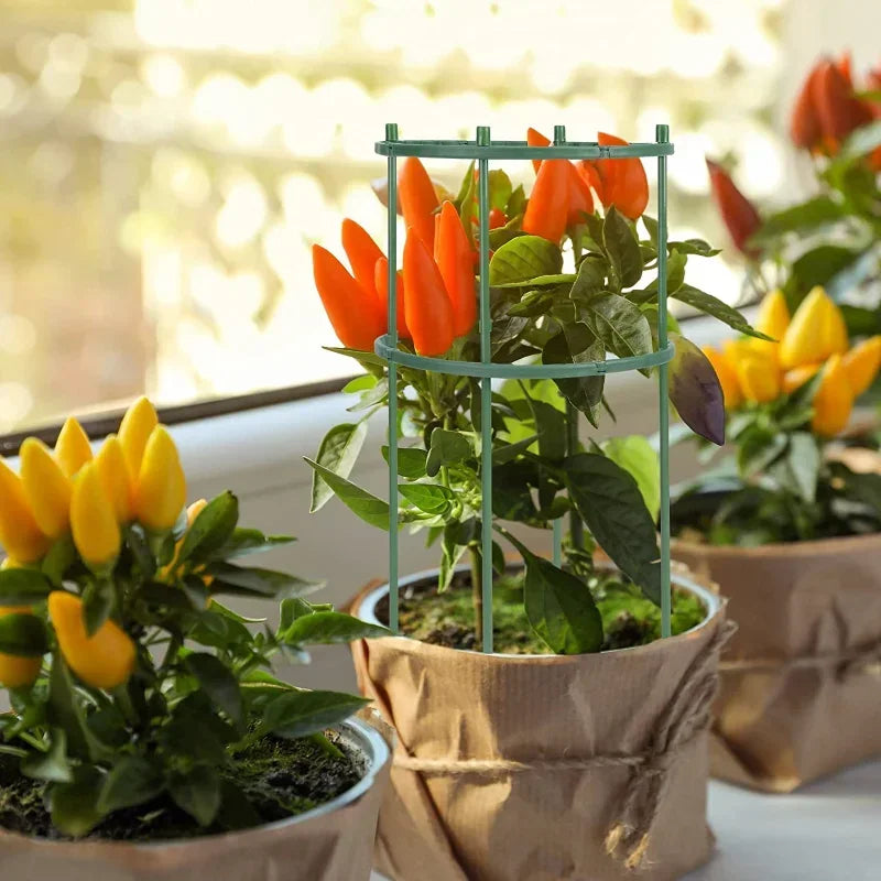 T-Shaped Plant Support Stakes – 1/4/8/16 Pack