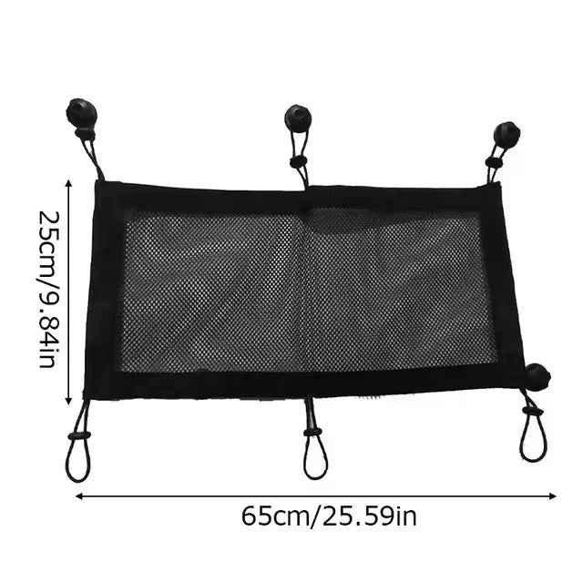 Under-Desk Cable Management Net – Flexible Cord Organizer
