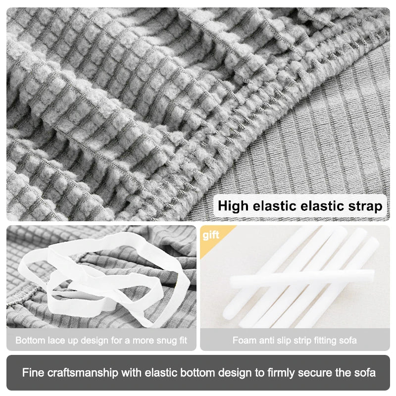 Stretch Jacquard Full Sofa Cover – Multiple Sizes