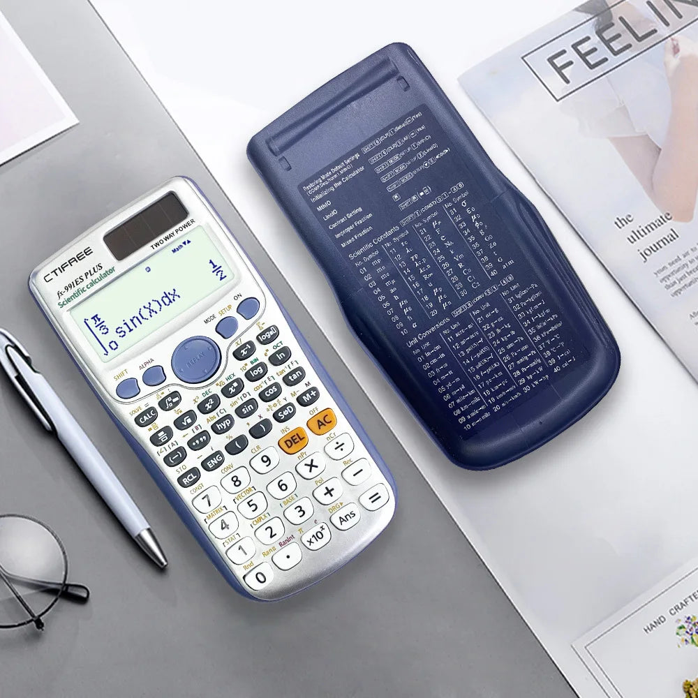 991ES PLUS-Style 12-Digit Scientific Calculator