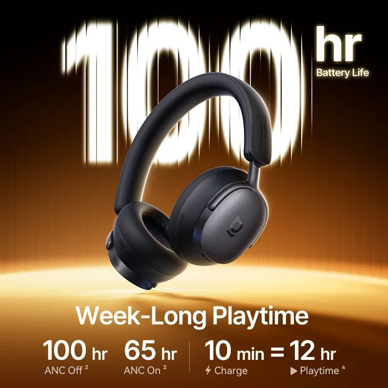 Baseus Inspire XH1 ANC Headphones, 100H