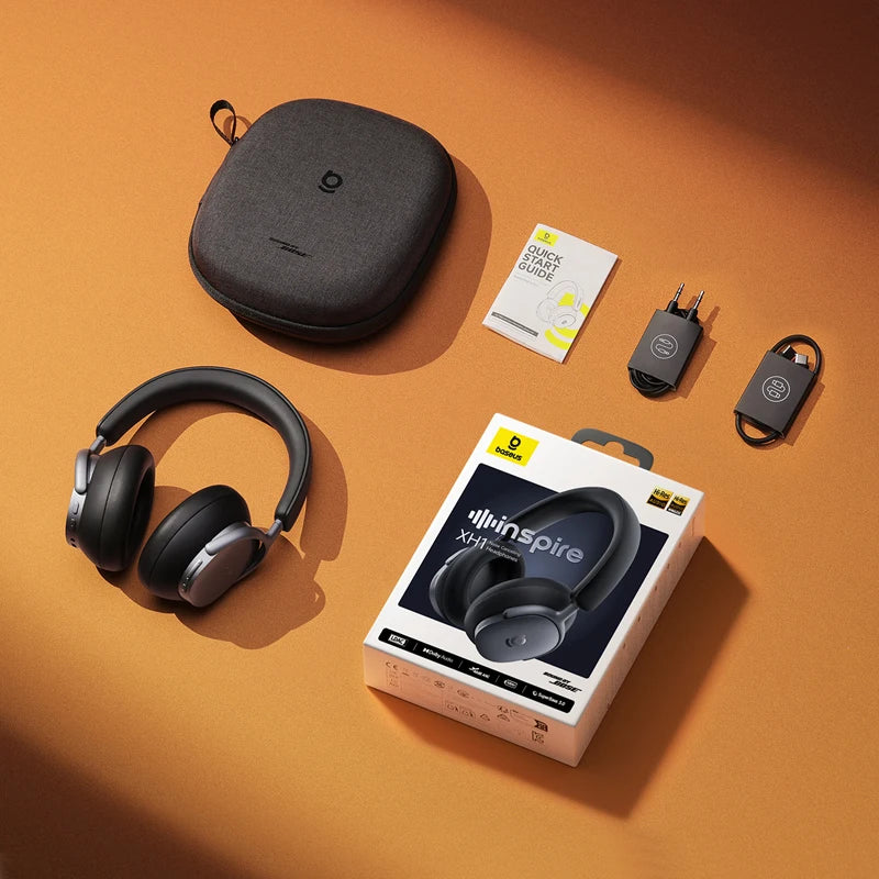 Baseus Inspire XH1 ANC Headphones, 100H