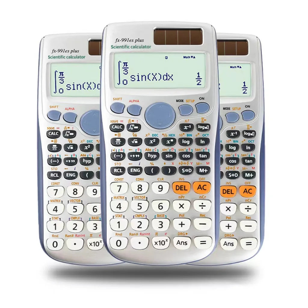 991ES PLUS-Style 12-Digit Scientific Calculator