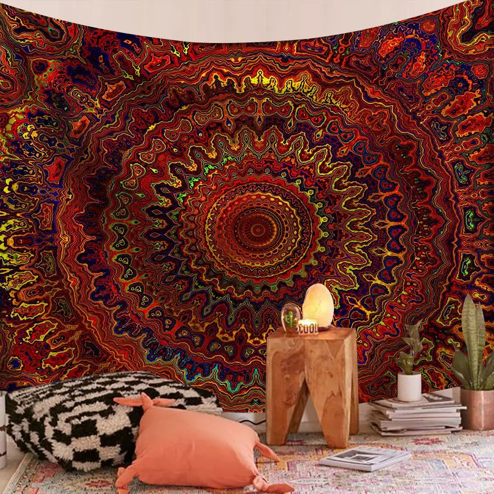 Boho Mandala Wall Tapestry – Multiple Sizes & Designs