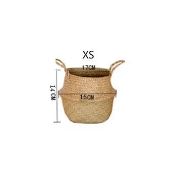 Handwoven Seagrass Storage Basket – Multiple Sizes