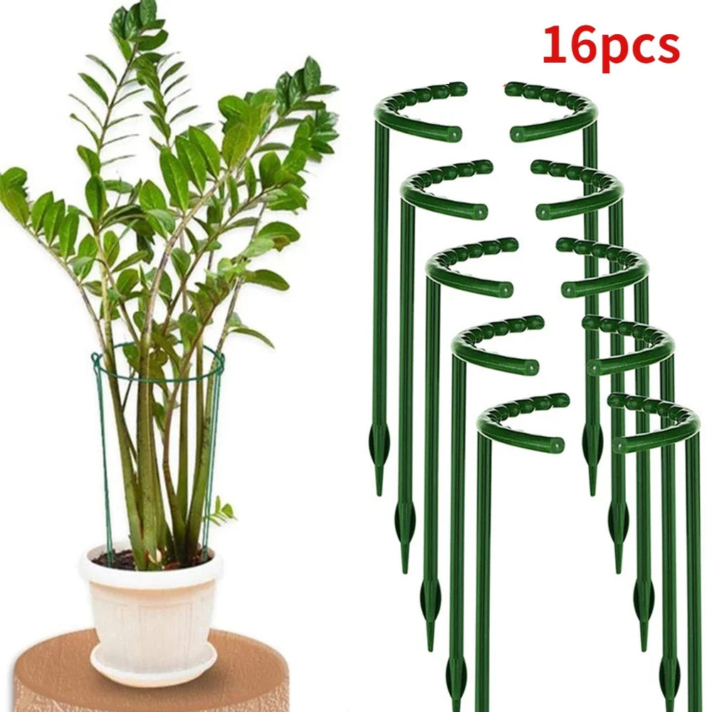 T-Shaped Plant Support Stakes – 1/4/8/16 Pack