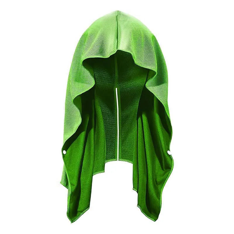 Outdoor Sports Sun Protection and Cooling Headscarf Gym Beach Camping U-shaped Cooling Sweatshirt Headscarf Quick-drying Towel