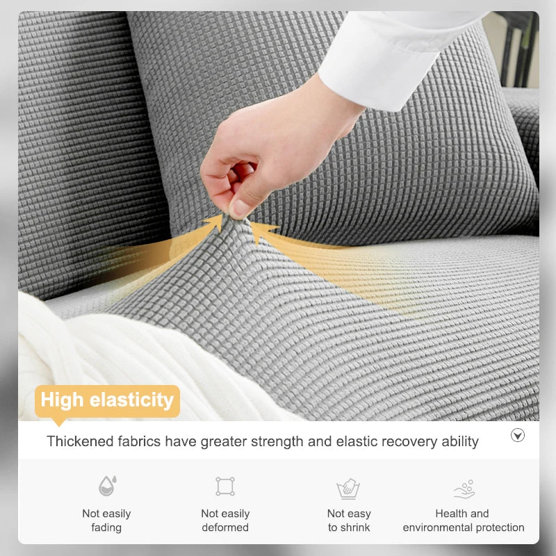 Stretch Jacquard Full Sofa Cover – Multiple Sizes