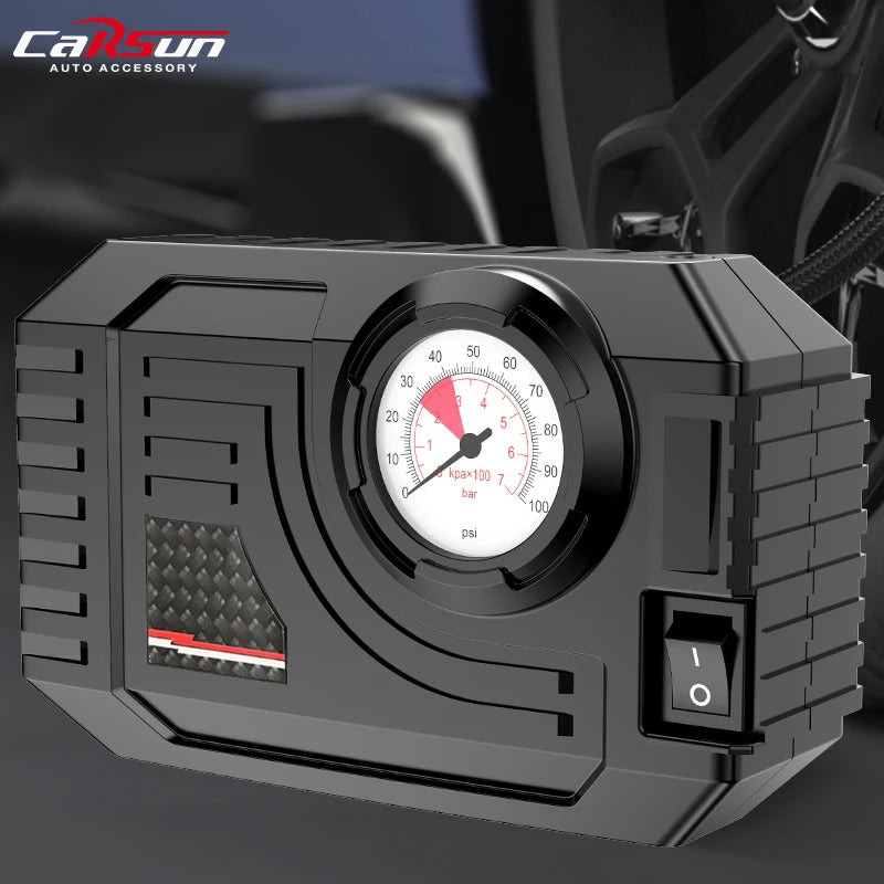 קומפרסור נייד CARSUN C3106 לצמיגים