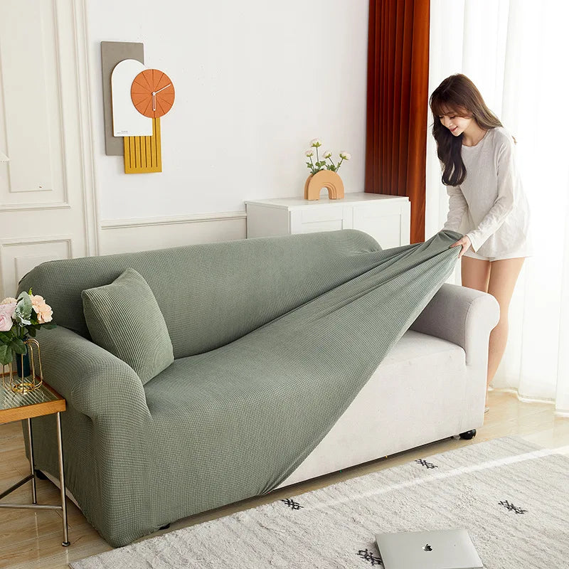 Stretch Jacquard Full Sofa Cover – Multiple Sizes