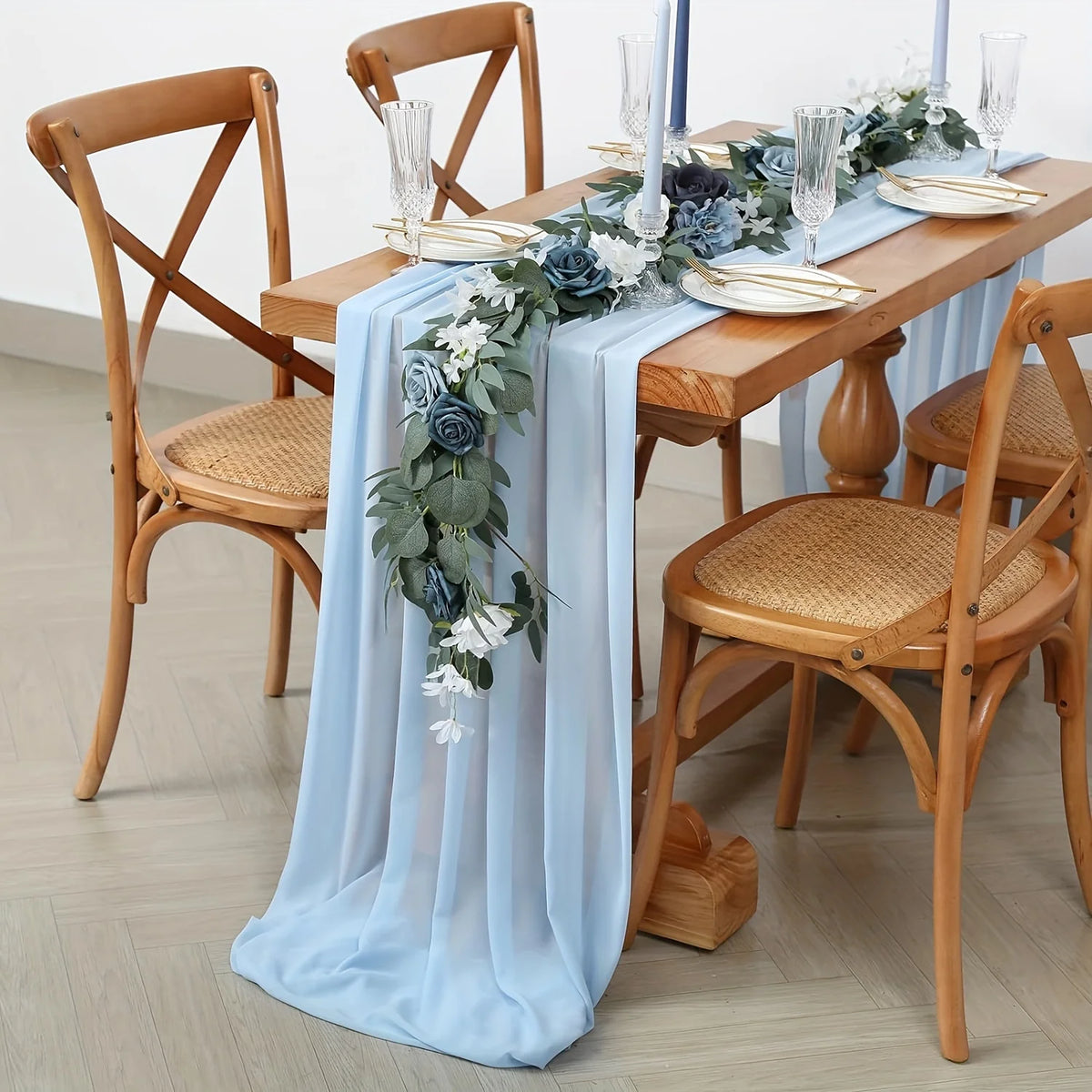 Chiffon Table Runner – Weddings, Events & Dining