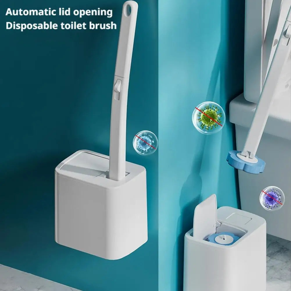Disposable Toilet Brush System & Refill Heads