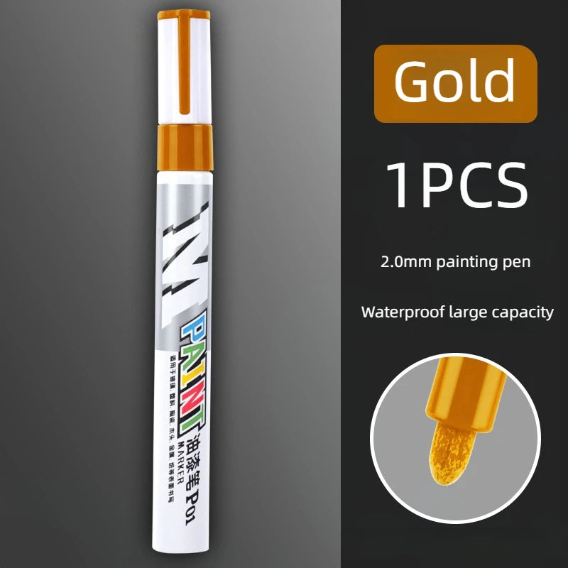 10ml Automotive Touch-Up Paint Pen, 8 Colors