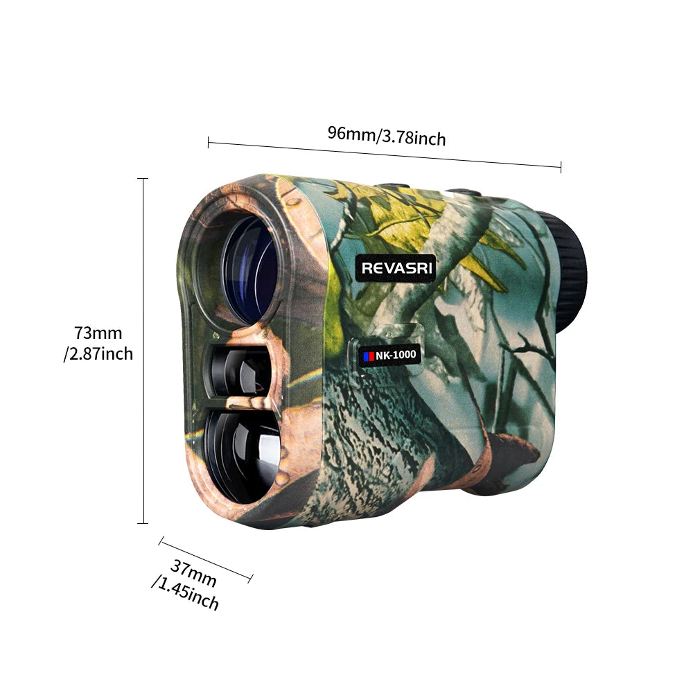 REVASRI 1000m Rechargeable Outdoor Laser Rangefinder