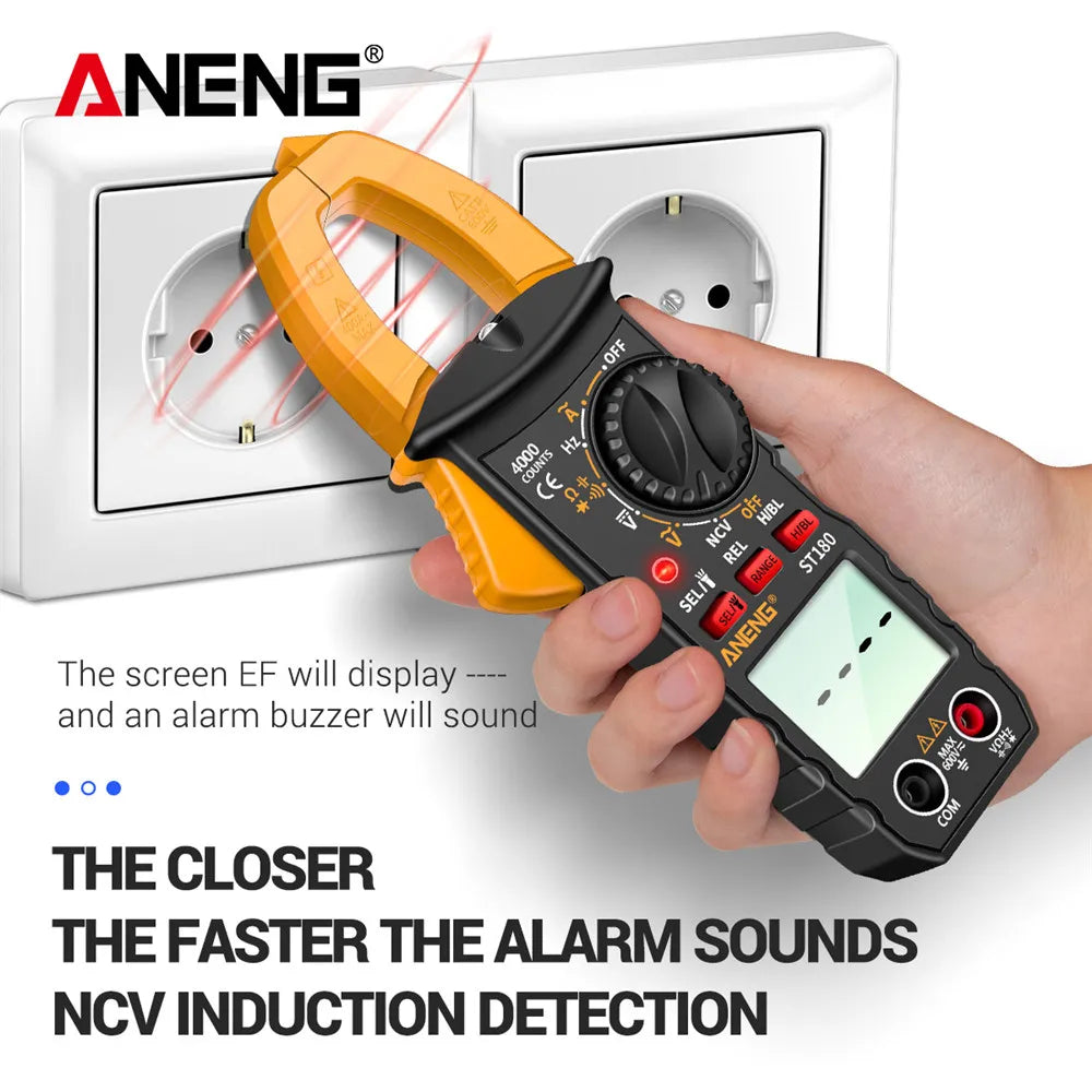 ANENG ST180 4000-Count Digital Clamp Meter