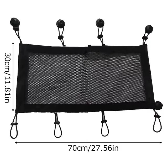 Under-Desk Cable Management Net – Flexible Cord Organizer