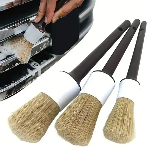 3-Piece Car Detailing Brush Set — product image 2