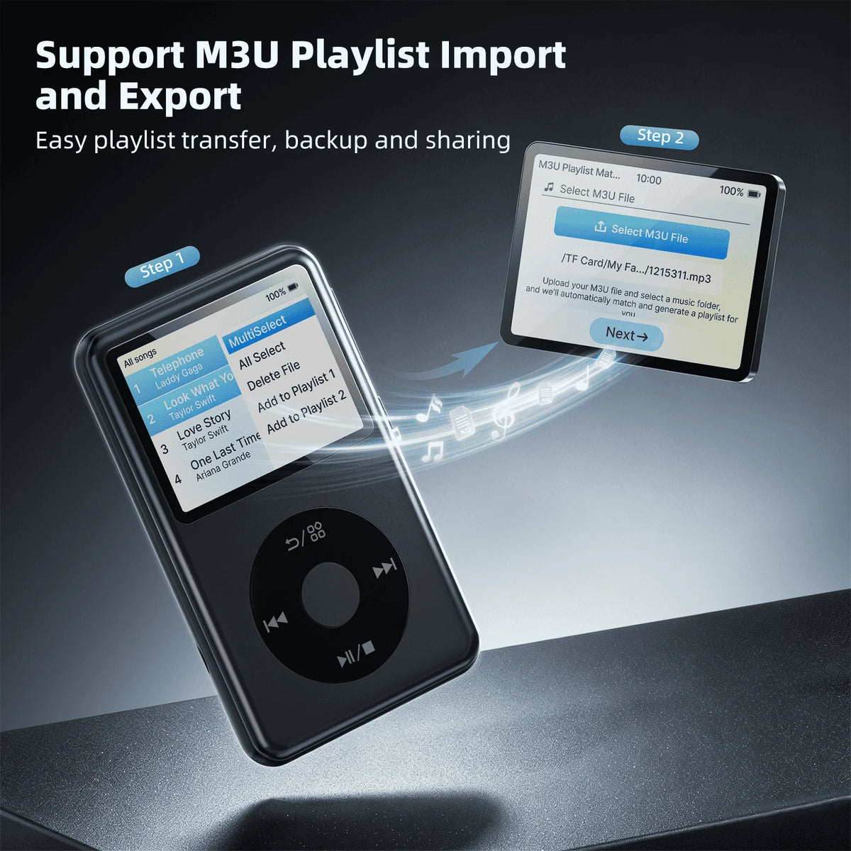 INNIOASIS Y2 Portable MP3 Player Bluetooth, Ipod Classic Dap Electronics Digital Music Player, Lossless DSD DAC FLAC Support