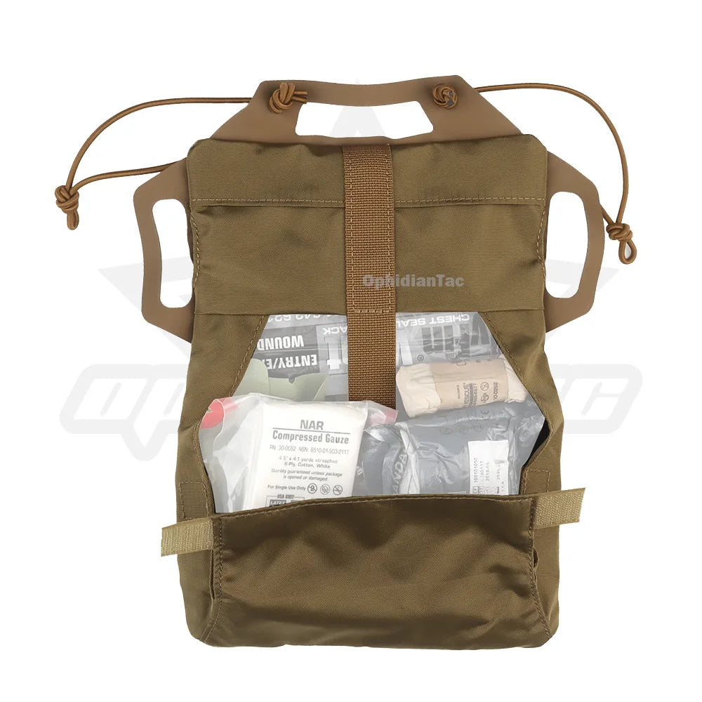 OPHIDIAN Tac IFAK Pouch Rapid Deployment Medical First Aid Pouch Outdoor Sport Hiking Hunting Camping Emergency Survival Bag