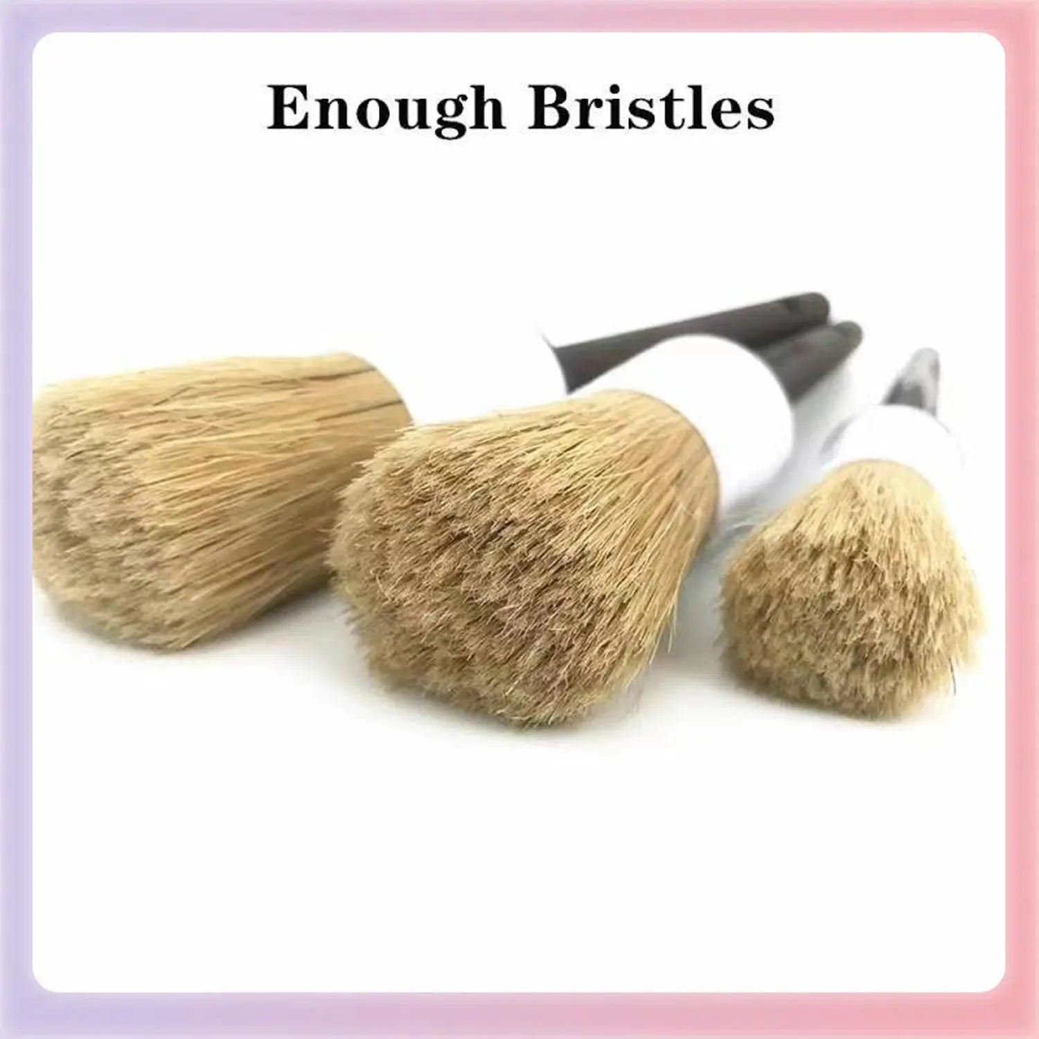 3-Piece Car Detailing Brush Set — product image 3