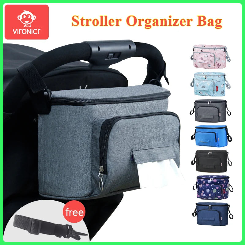 Stroller Organizer Bag — Large Capacity