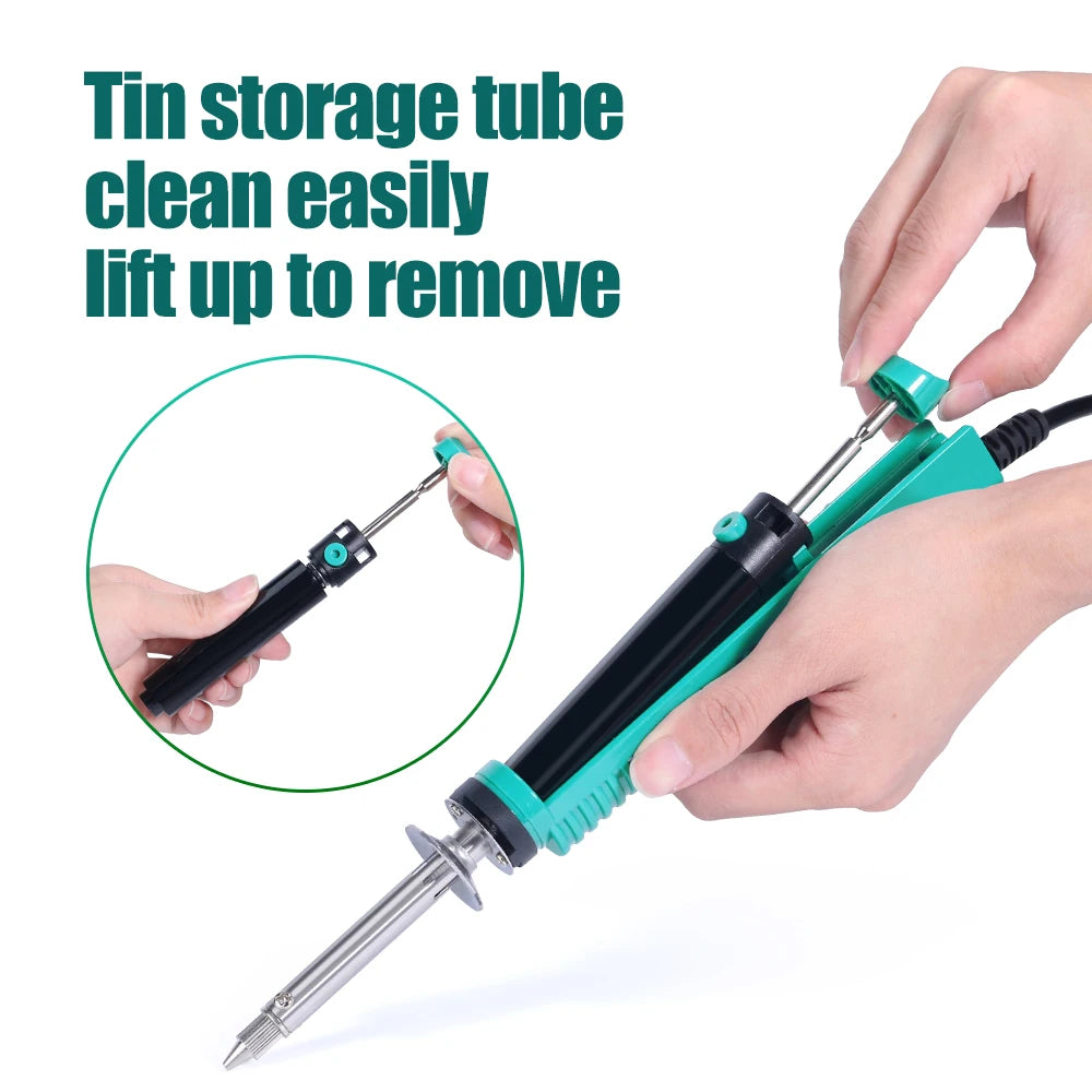 Collection tube removes for cleaning