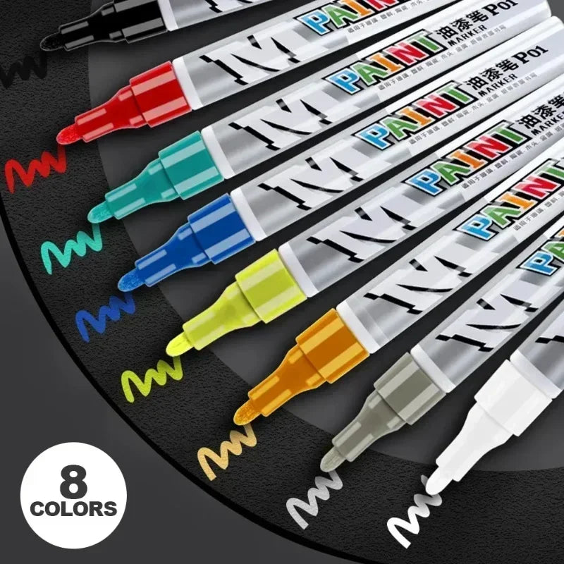 10ml Automotive Touch-Up Paint Pen, 8 Colors