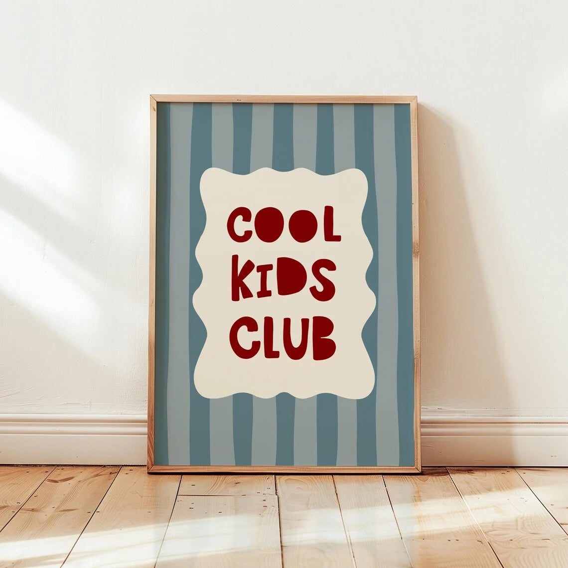 Modern Cartoon Cool Kids Club Wall Art Prints Canvas Painting Poster Picture For Living Room Bedroom Home Decor Gift
