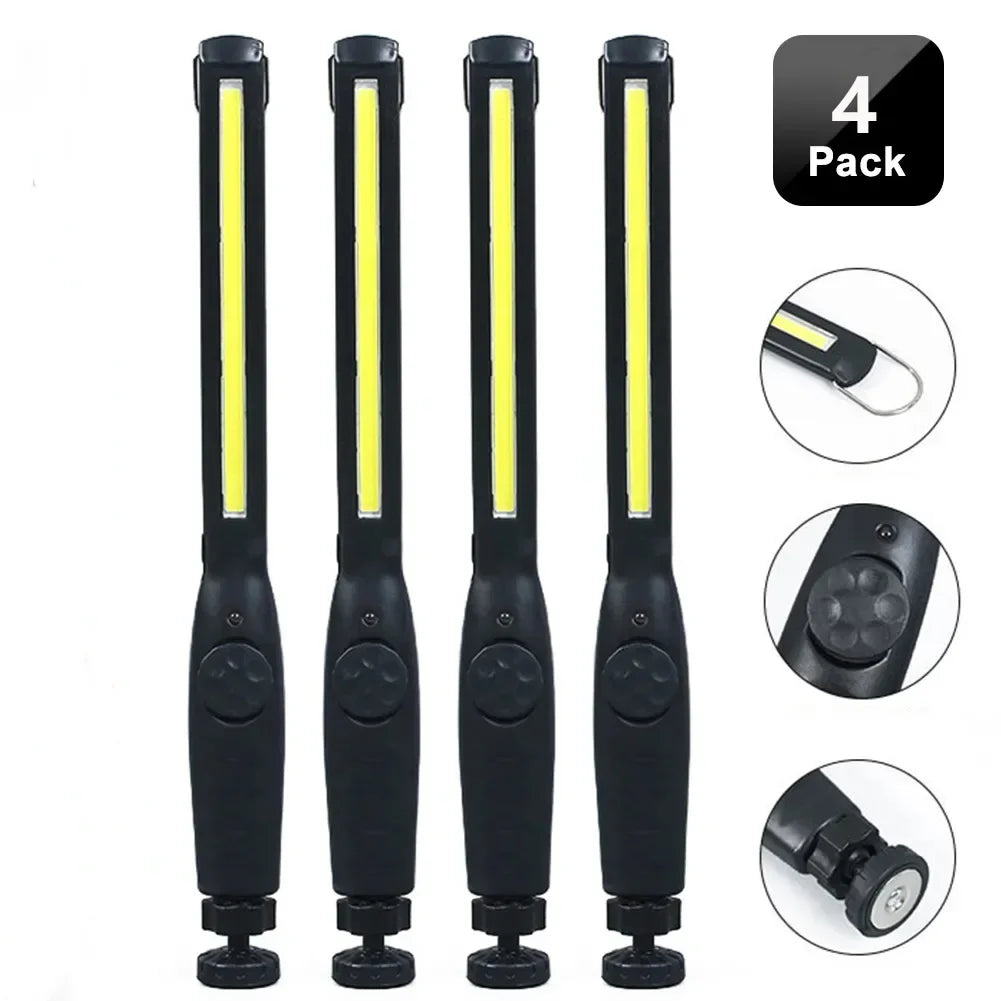 פנס עבודה COB נטען עם בסיס מגנטי ומתלה – S580/G51
