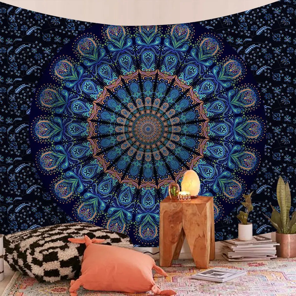 Boho Mandala Wall Tapestry – Multiple Sizes & Designs