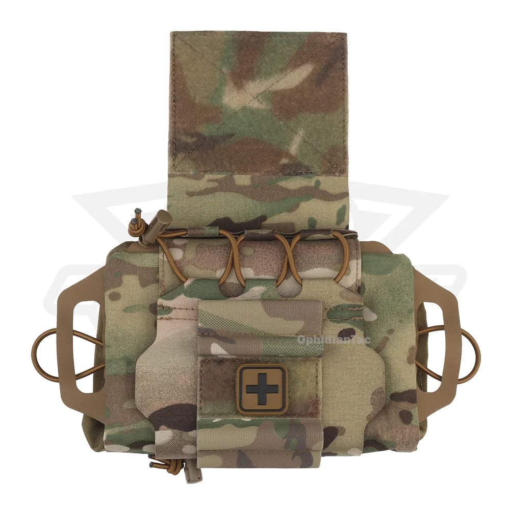 OPHIDIAN Tac IFAK Pouch Rapid Deployment Medical First Aid Pouch Outdoor Sport Hiking Hunting Camping Emergency Survival Bag
