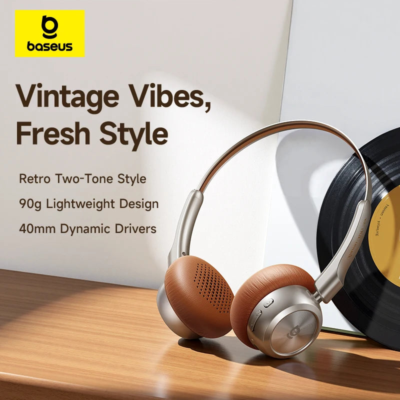 Baseus BH1 Air Lightweight Wireless Headphones