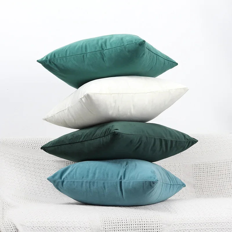 Velvet Cushion Cover – Multiple Sizes & Colors
