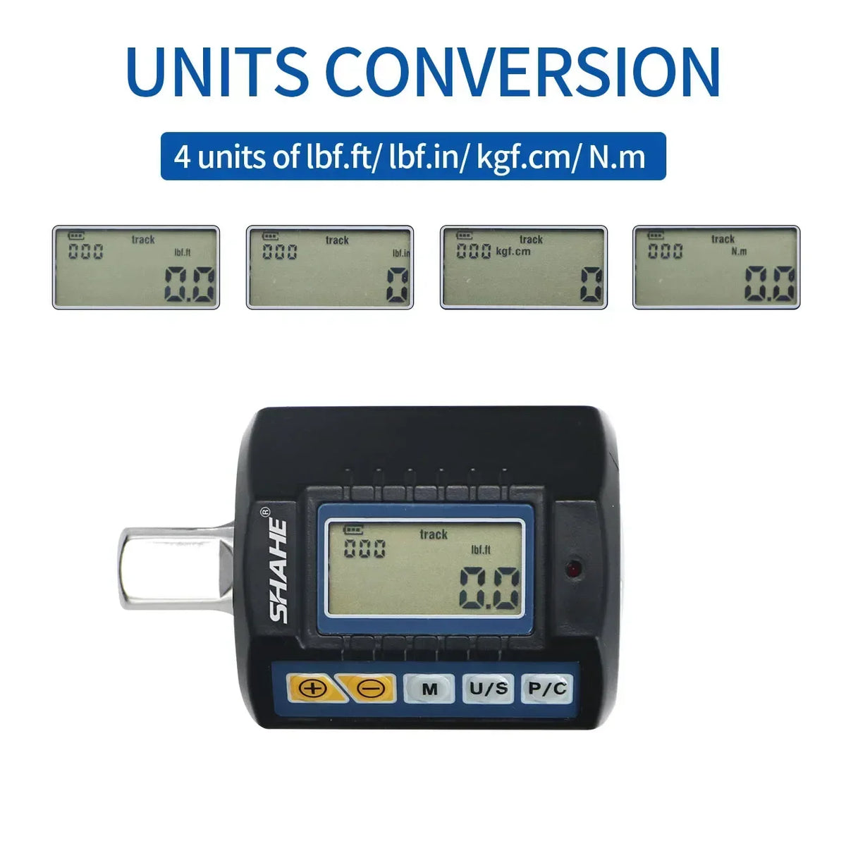 SHAHE ANC Digital Torque Adapter, 4 Models