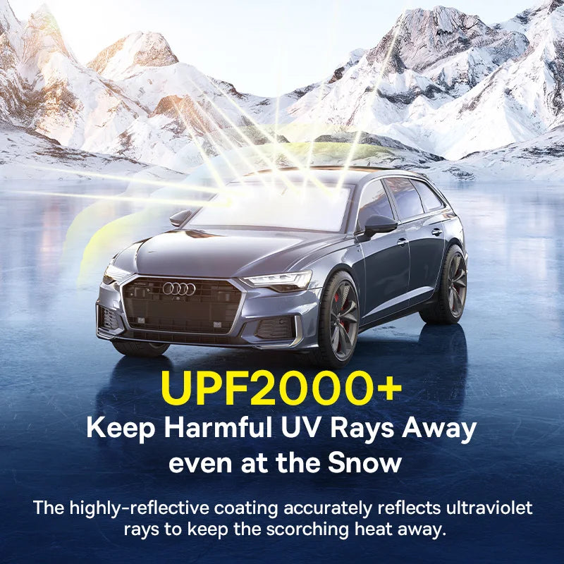 Baseus DT1 Car Sunshade Windshield Cover Folding Car Front Window UV Sun Protection for Summer Sun Shade Curtain Protector