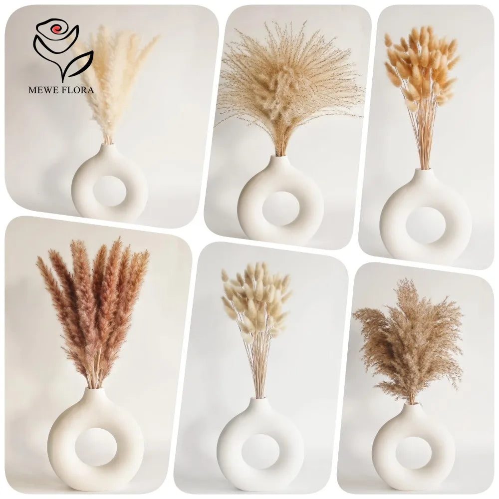 Dried Pampas & Bunny Tail Grass Bouquet – Multi-Piece Sets