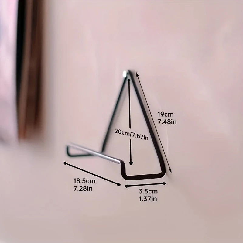 4pcs/2pcs Elegant Matte Black Metal Vinyl Record Wall Mount - Stylish Storage and Display, Perfect Living Room Decoration