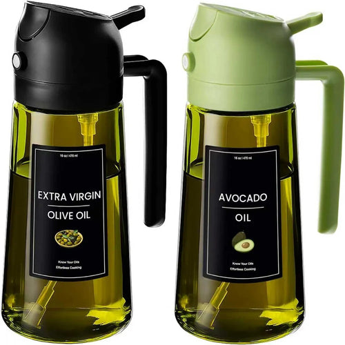 2-in-1 Oil Dispenser & Sprayer — 16 oz — product image 1