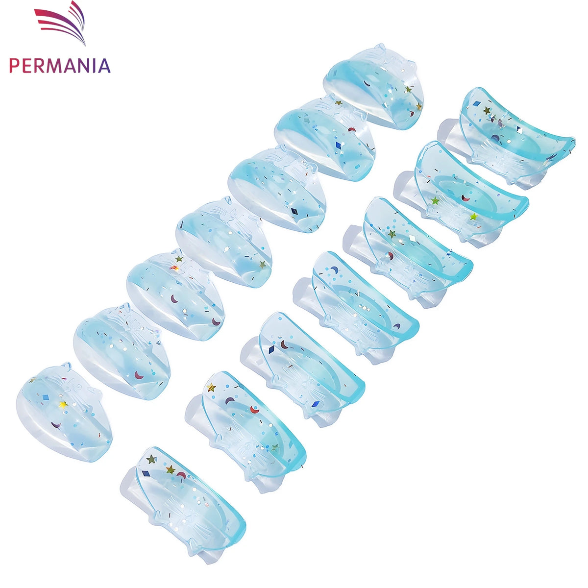 PERMANIA New 7 Pairs Silicone Eyelash Perm Pad Sticky Lashes Rod Shield Lifting 3D Eyelash Curler Accessories Health Beauty Tool